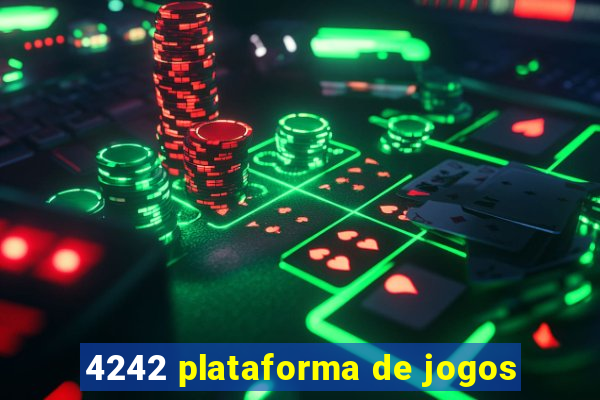 4242 plataforma de jogos